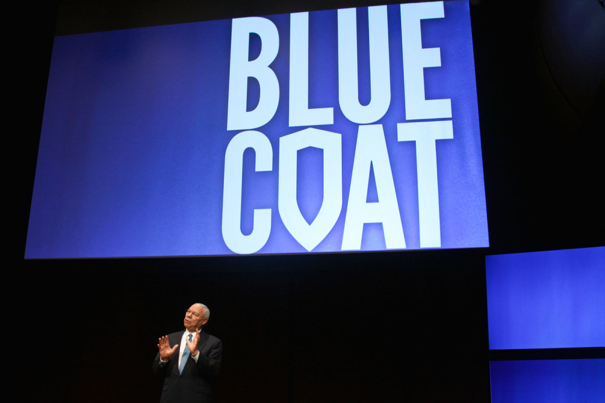 General Colin Powell, Blue Coat conference