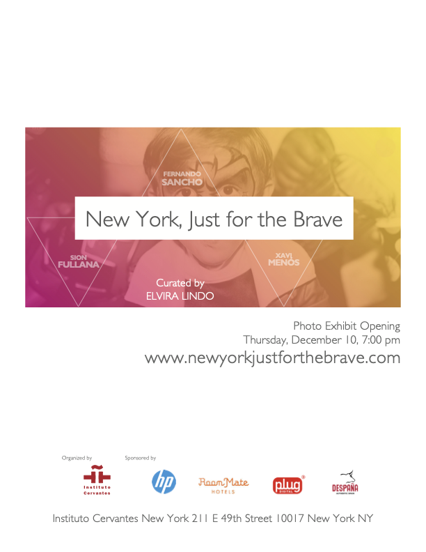 Expo NY For the Brave Cervantes Institute Poster