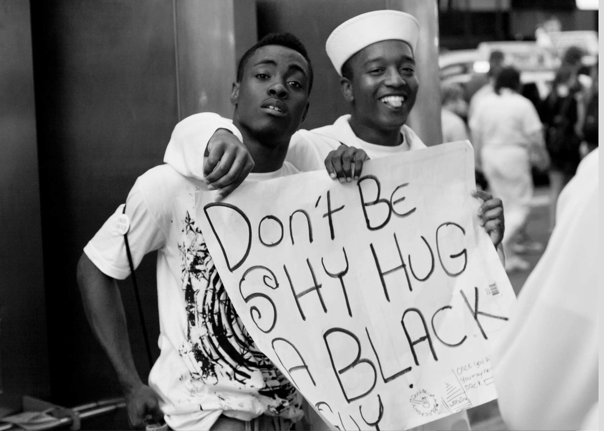 Hug a Black Guy