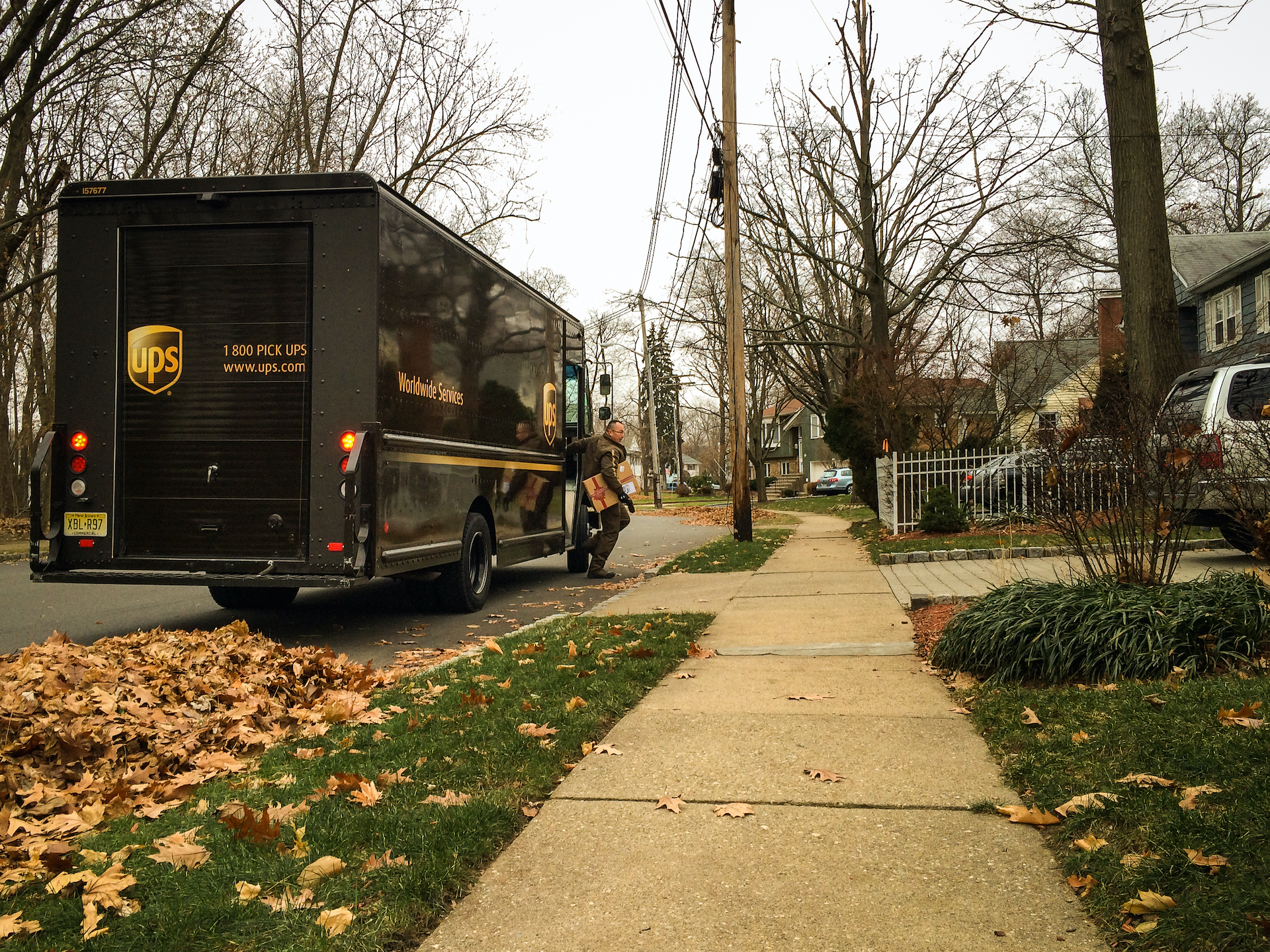 UPS Wishes Delivered Sion Fullana New Jersey Driver Ronald